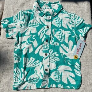Cat & Jack Kids Hawaiian Shirt Size 2T NWT